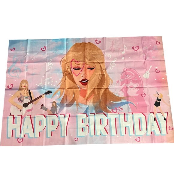 Taylor Swift Eras Birthday Party Bag Balloon Banner Bundle Gift - Picture 7 of 10